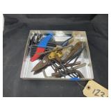 Box of Assorted Allen Wrenches - Lenox Tin Snip