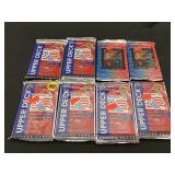 6 Packs 1994 - 2 Packs 1993 Upper Deck Soccer Unop