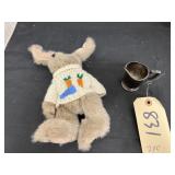 Stuffed Rabbit & Hotel BBQ Mini Pitcher