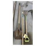 Potato Fork - Pitch Fork - Square Shovel