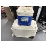 2 - Insulated Ice Chests - Small & Large