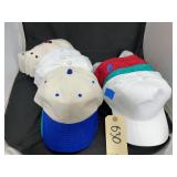 Colored Plain Ball Caps - NEW