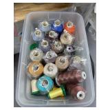 Embroidery Thread in Tote NEW