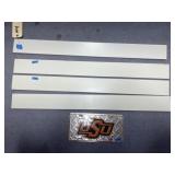 OSU License Plate & Pressed Wood Pcs