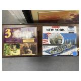 4D City/State Time Puzzle & Jigsaw Puzzle