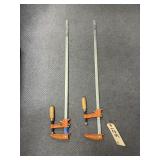 2 - Jorgensen Bar Clamps - made in USA