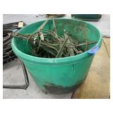 Drip Irrigation Line in Plastic Bin