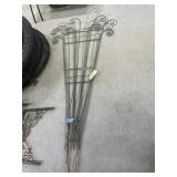 5 Pcs - Metal Trellis