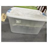 Pint Canning Jars in Tote both reg & wide mouth