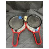2 - Mini Cast Iron Skillets w/Hot Pad