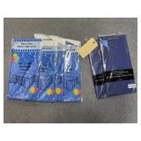 6 Plastic Tablecloths - NEW 54x108