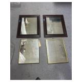 4 - Assorted Mirrors