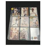 Ted Williams Baseball Star Sheet - Mays - Gehrig &