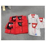 7 - Hilton Athletic Apparel Red & Gray Shirts