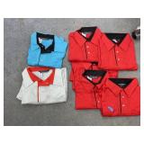 7 Pcs - Collared Hilton Shirts w/Pocket Sz L & XL
