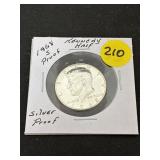 1968-S Silver Proof Kennedy Half Dollar