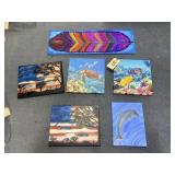 6 - Paintings & Print on Canvas