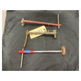 3 - Vintage Basin Wrenches