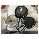 8 Pcs - Wolfgang Puck Skillet - Assorted Skillets