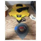 DeWalt 300 Ft Tape & Lufkin Speed Winder