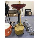Used Oil Container w/Drain