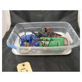 Testers - Tape Measure & More in Plastic Bin