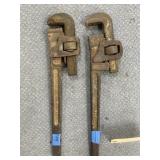 2 - Trimont Mfg Co 18" Adjustable Wrench