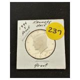 1994-S Proof Kennedy Half Dollar