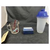4 Pcs - Crystal Paperweight & More