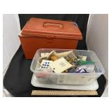 Sewing Supplies - Needles - Buttons
