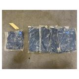 5 Pcs - Sunbelt Denim Vests Sz L - XL - NEW