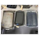 10 Pcs - Assorted Baking Pans - Broiler Pans