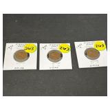1935-P-D-S Lincoln Wheat Cents Very Fine