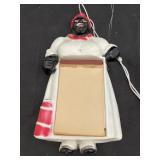 Plastic Black Americana Notepad