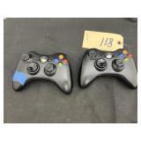2 X Box Controllers