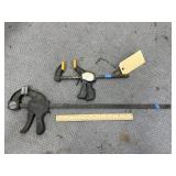 Quick Grip Mini Bar Clamp & Med Bar Clamp