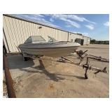 Boat Trailer / Tri-Sonic Boat - 115hp Mercury Mot