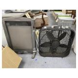 Lasko Black Box Fan w/Soleus Air Portable Heater