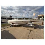 Baja Boat w/Inboard Motor on Trailer - AS IS- No T