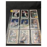 1994 Topps Baseball Star Sheet - Nolan Ryan - Fran