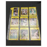 1991 Fleer Baseball Sheet