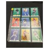 1991 Fleer Football Quarterback Sheet - Aikman & M