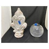 Lead Crystal Candle Holder & Outdoor Dï¿½cor
