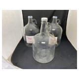 3 - 1 Gal Glass Jug