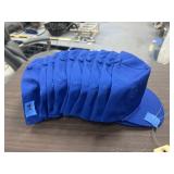 Stack of Blue Ball Caps for Embroidery - NEW