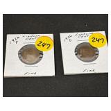 1926-P&D Lincoln Cent Both Fine