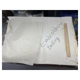 Embroidery Backing Tissue Paper