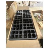 Box of Plastic Seed Starter Trays - NEW