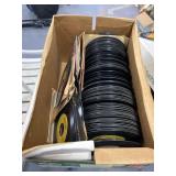 Box of Assorted Vinyl Records 33