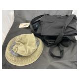 4 Pcs - 3 Cafï¿½ Aprons & Key West Bucket Hat